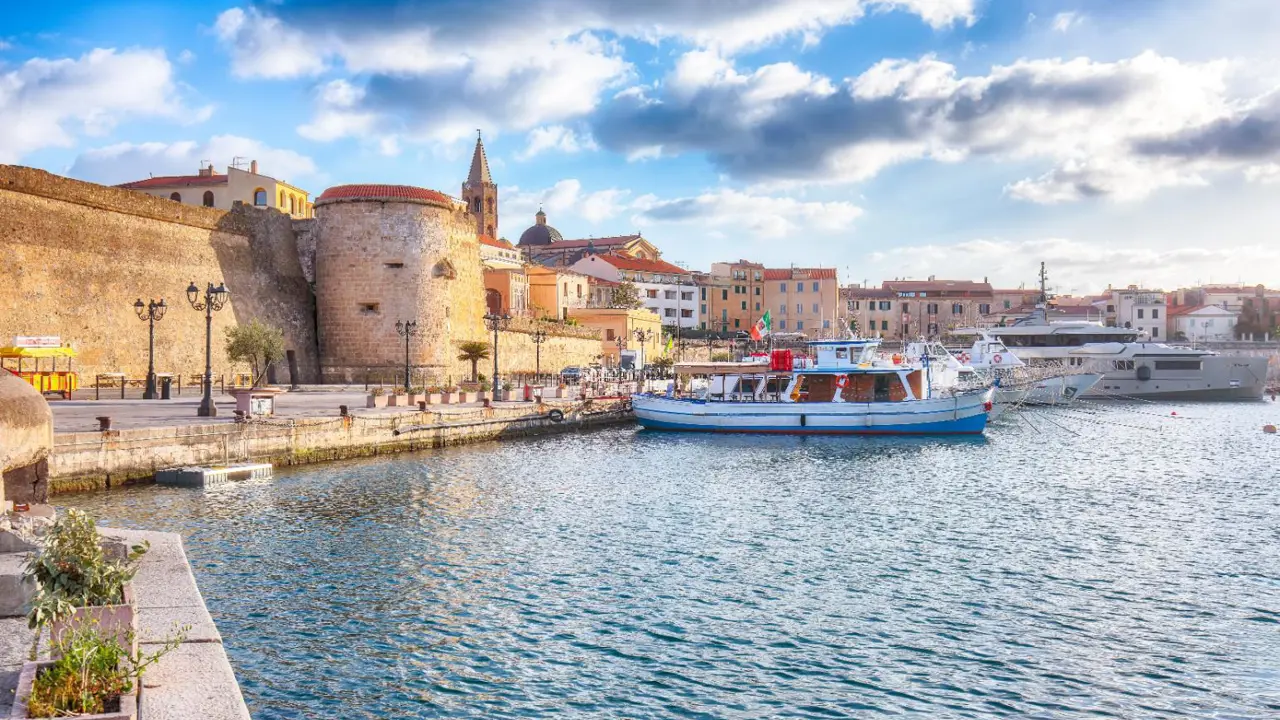 Port, Alghero, Sardinia, Italy