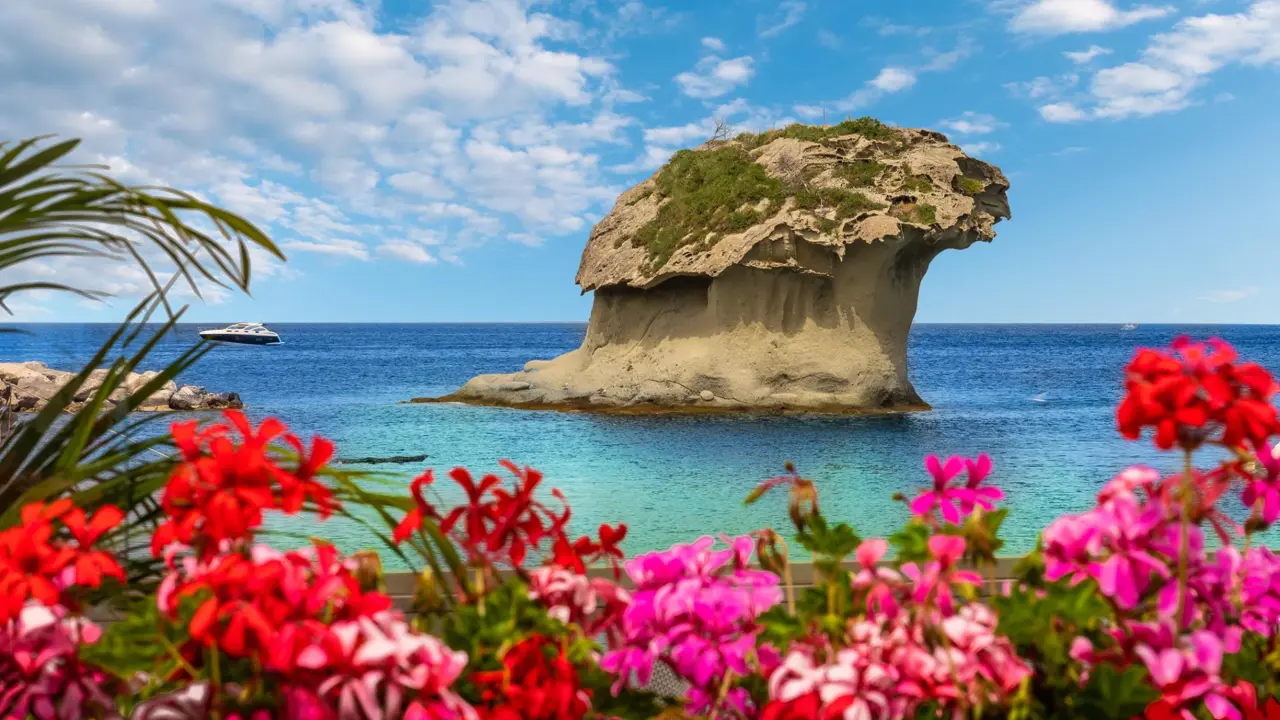 Il Fungo, Lacco Ameno, Ischia Island