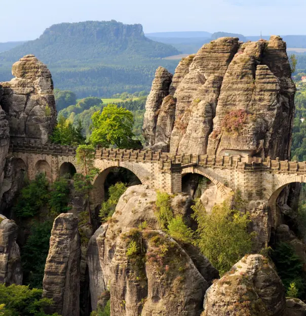 AS 68768697 Bastei Bridge, Saxon Switzerland National Park, Germany