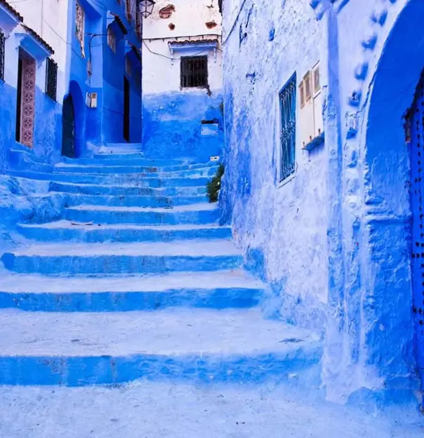 Gettyimages 561047803 Chefchaouen In Morocco Is Renowned For Its Blue Rinsed Houses