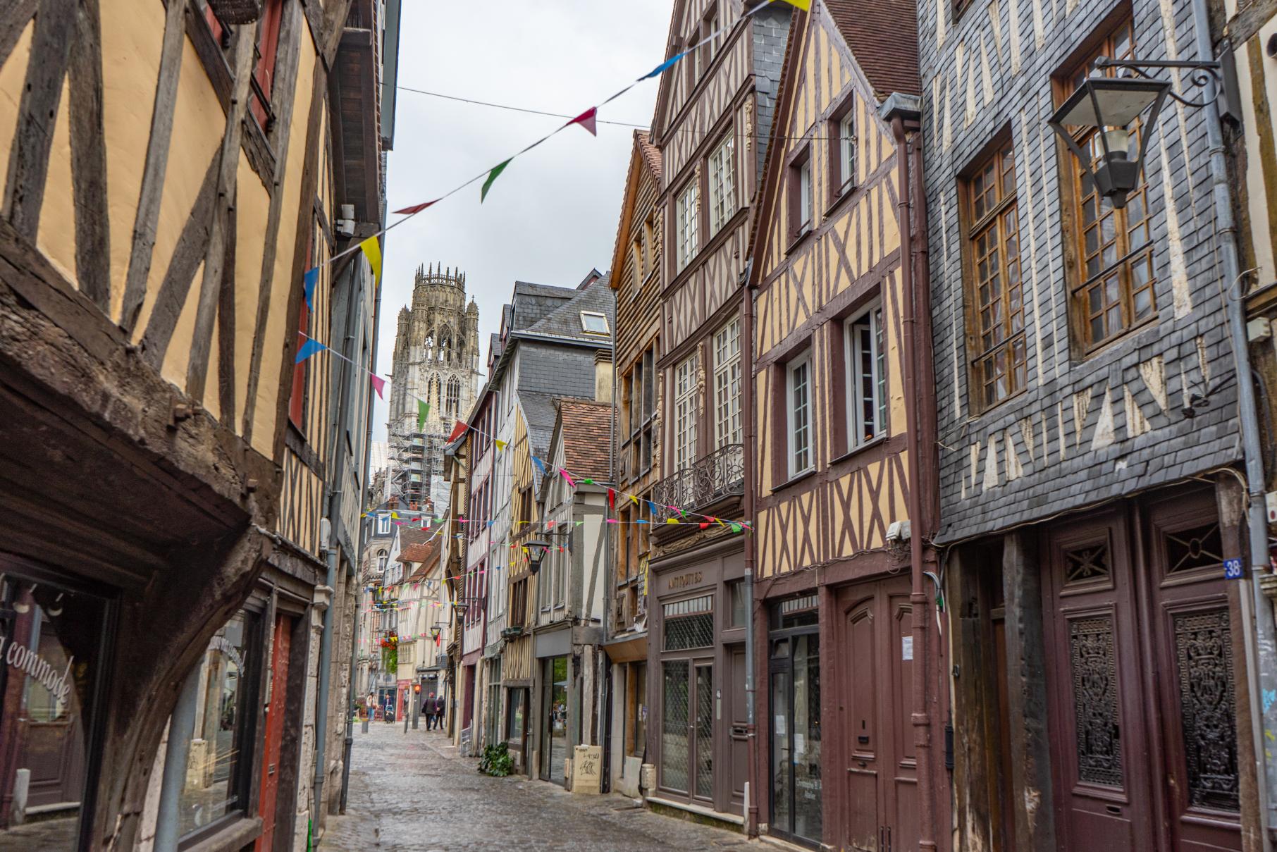 Walking Tour In Rouen, France