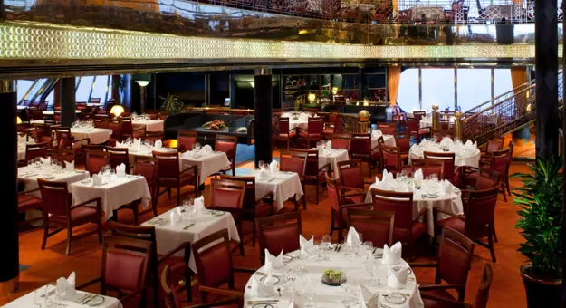 Main restaurant on board borealis