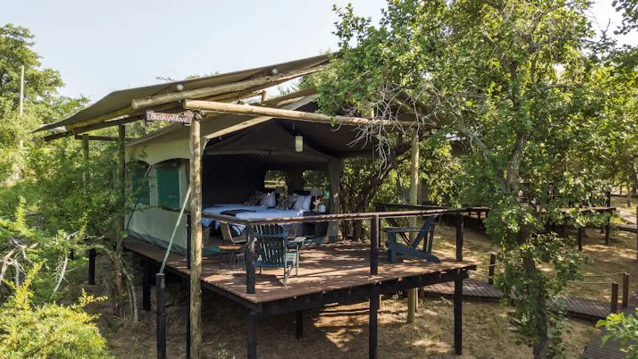 Camp Bethel, tent exterior