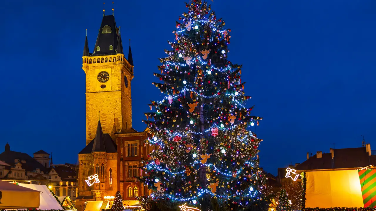 Christmas Tree, Old Town Square, Prague
