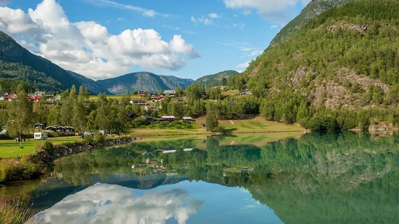 Lustrafjorden, Norway