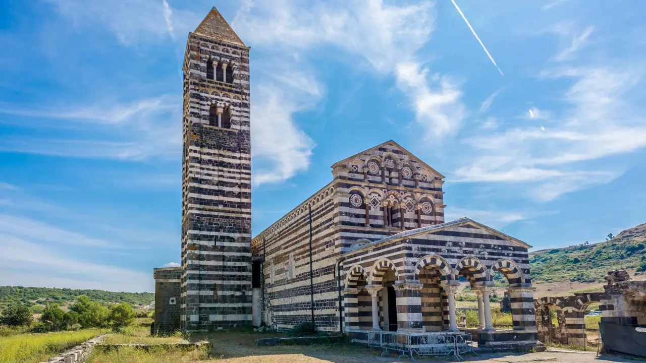 The Basilica Of Santissima Trinità Di Saccargia Church, Sardinia