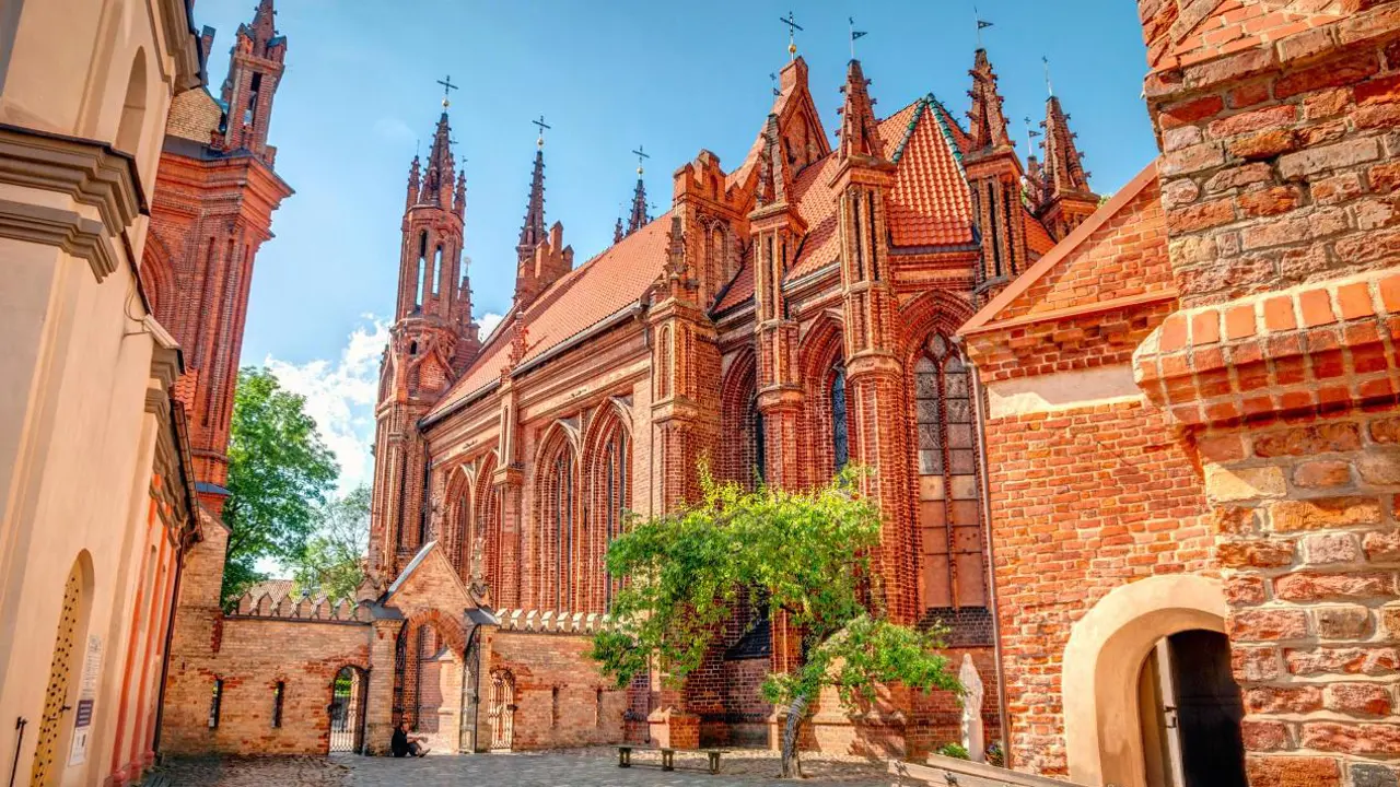  St Anne Church, Vilnius, Lithuania