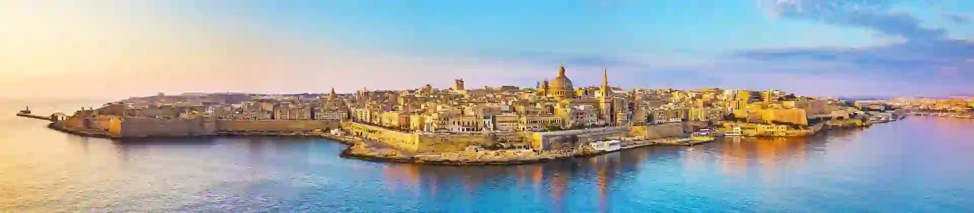 Panorama Of Valletta Malta