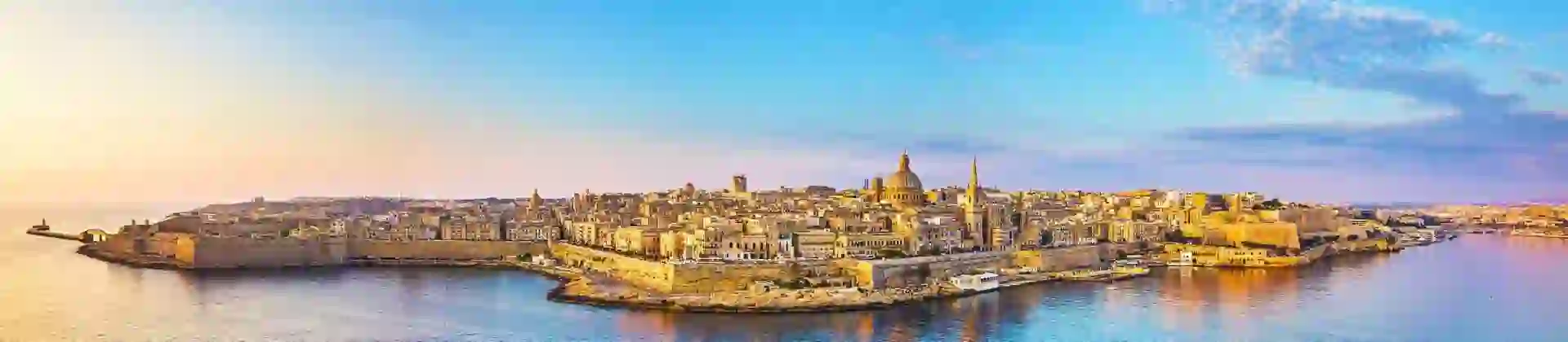 Panorama Of Valletta Malta