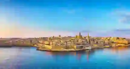 Panorama Of Valletta Malta