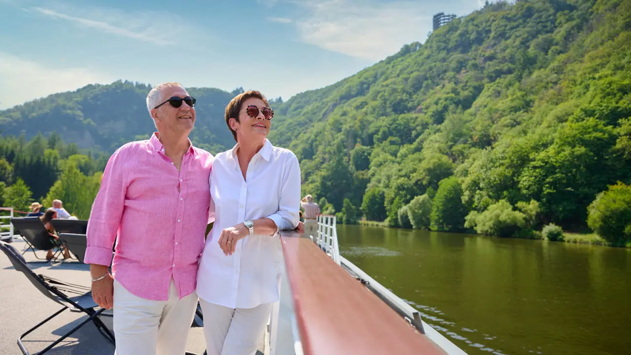 On board CroisiEurope ship