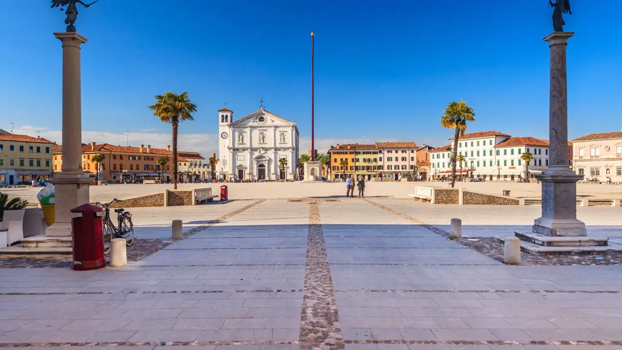 Piazza Grande, Palmanova, Friuli Venezia Giulia, Italy