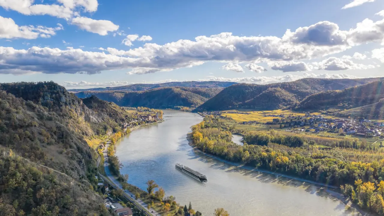 Wachau Valley, Danube River, Austria
