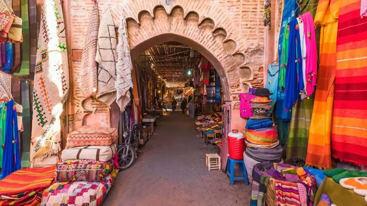 Sh 1116613160 Jamaa El Fna Market In Old Medina Marrakesh Morocco Edit