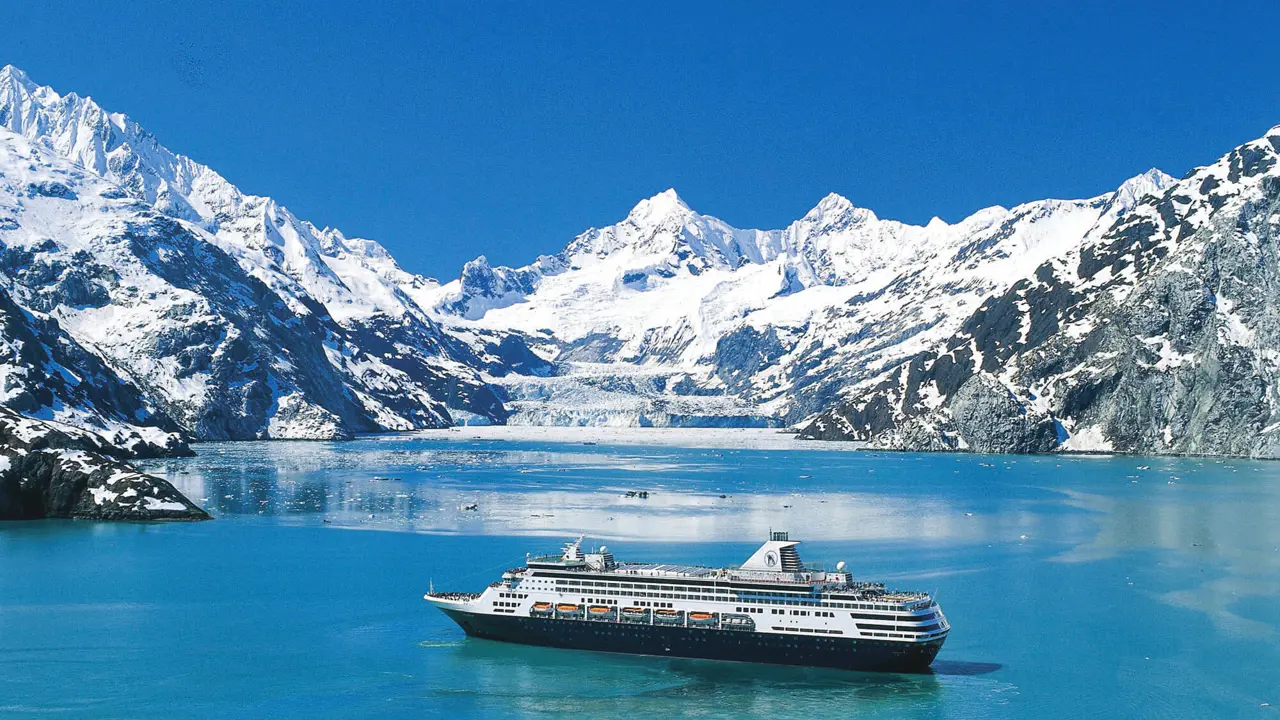 MS Koningsdam Cruise Ship, Glacier Bay