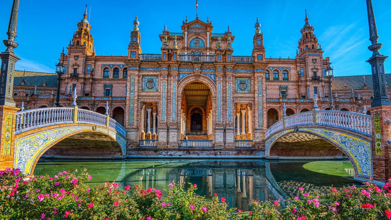 Sh 1840522828 Plaza Espana. Seville, Andalusia, Spain