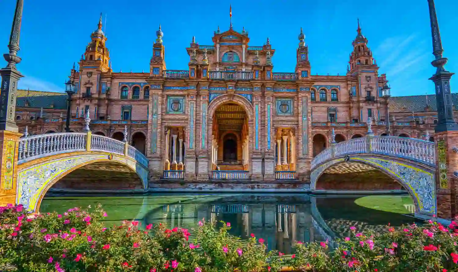 Plaza España in Seville, Andalucia