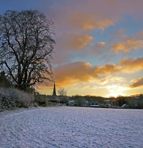 Painswick in winter