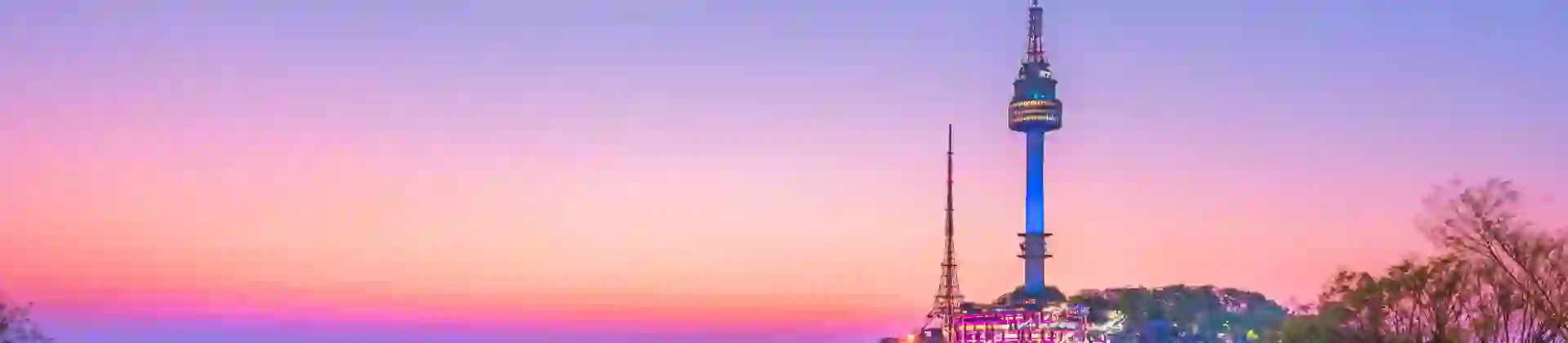 A view of Seoul Tower in South Korea