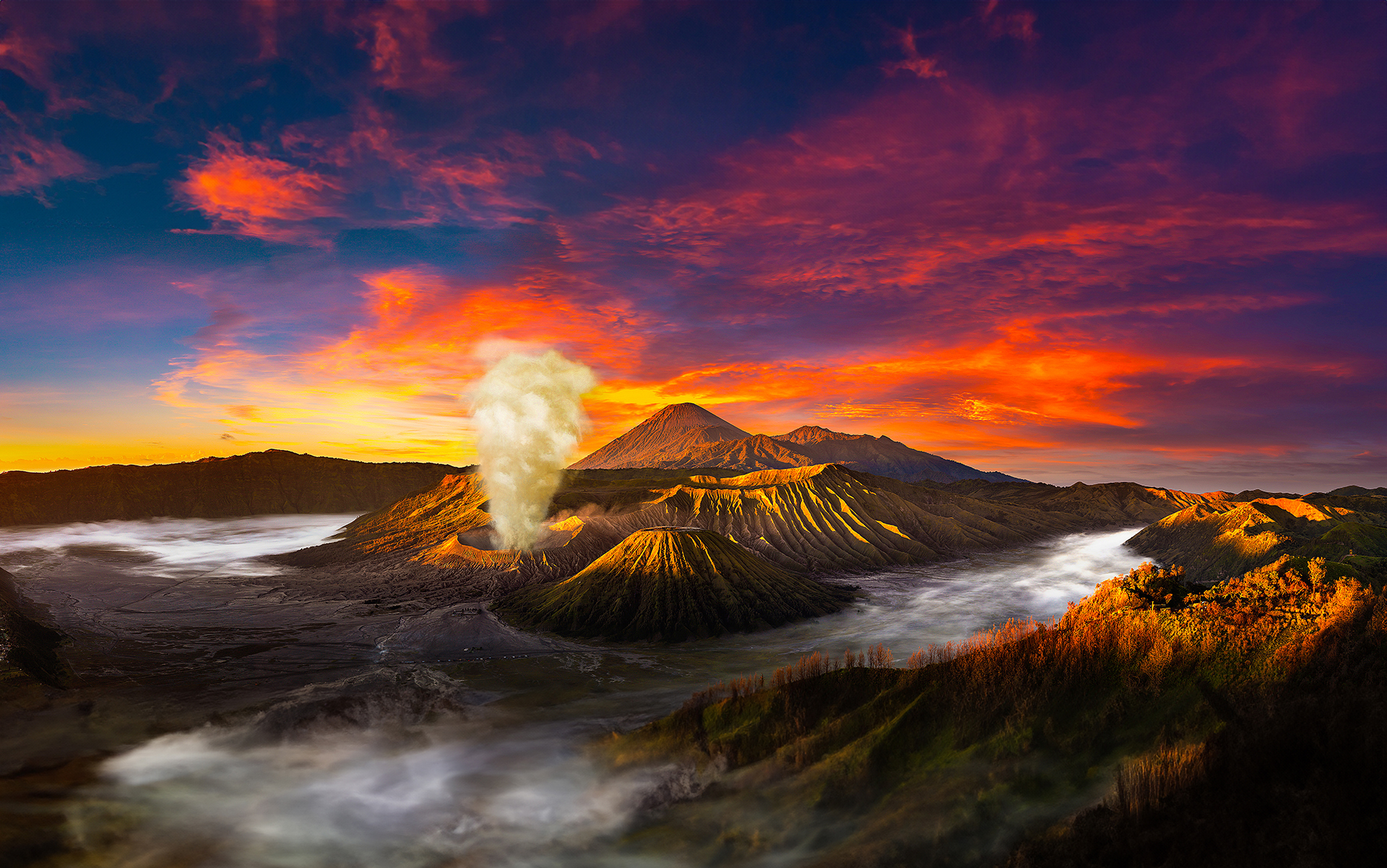 Mount Bromo Volcano, East Java