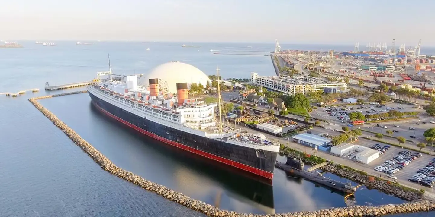 Rms Queen Mary, Long Beach, California, USA