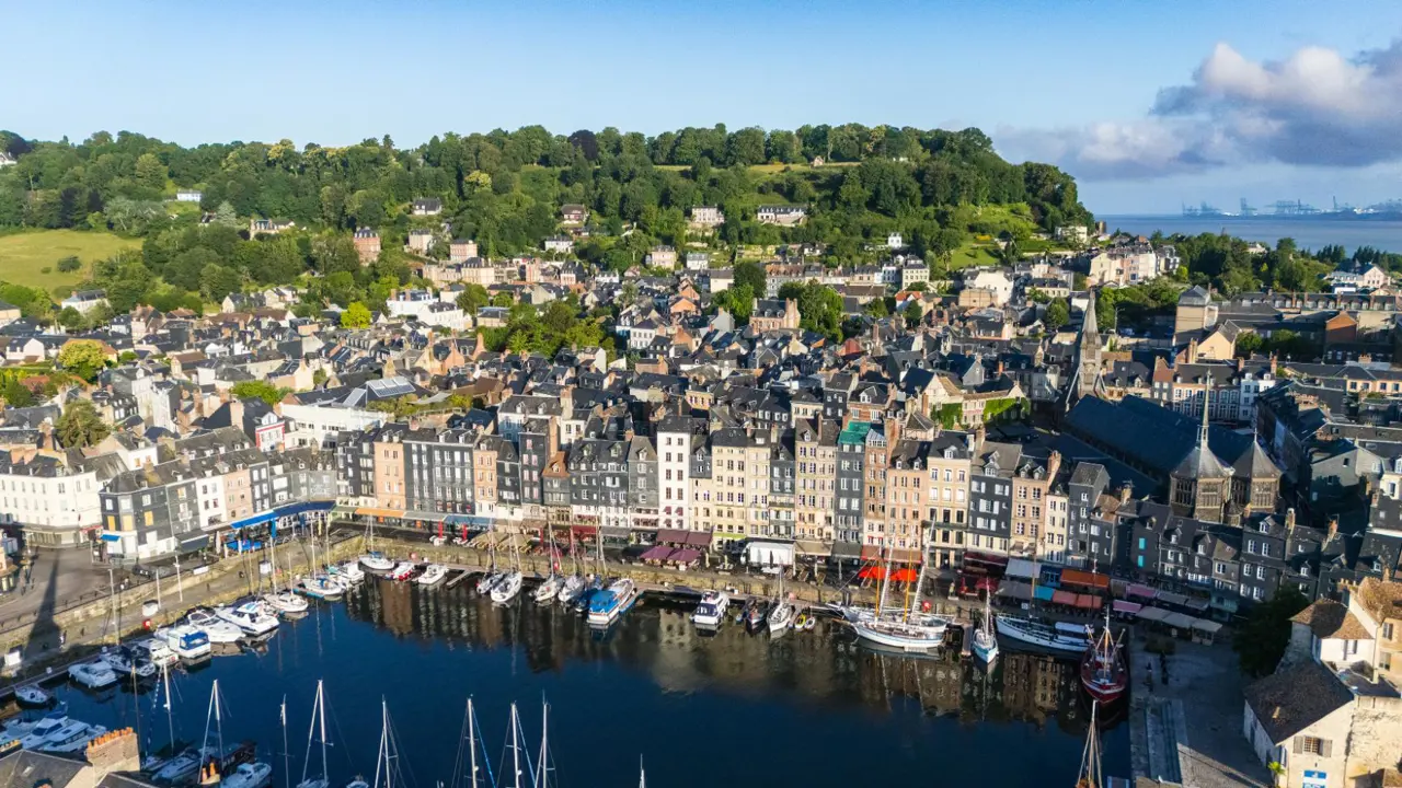 Honfleur Harbour, Normandy
