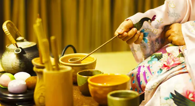Traditional Tea Ceremony In Japan