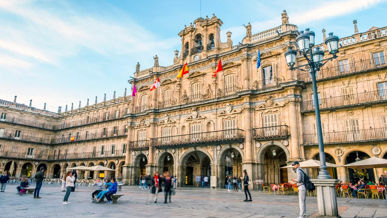 Plaza Mayor Of Salamanca, Spain