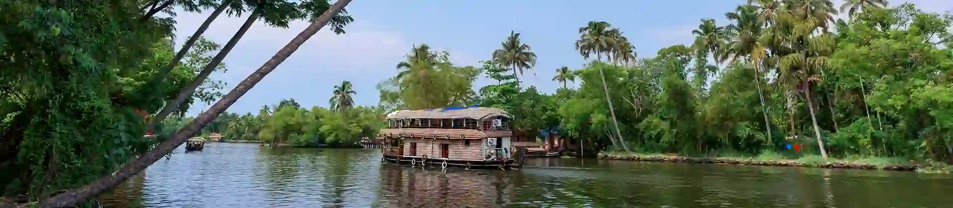 AS 49602800 Traditional Houseboat, Kerala, India