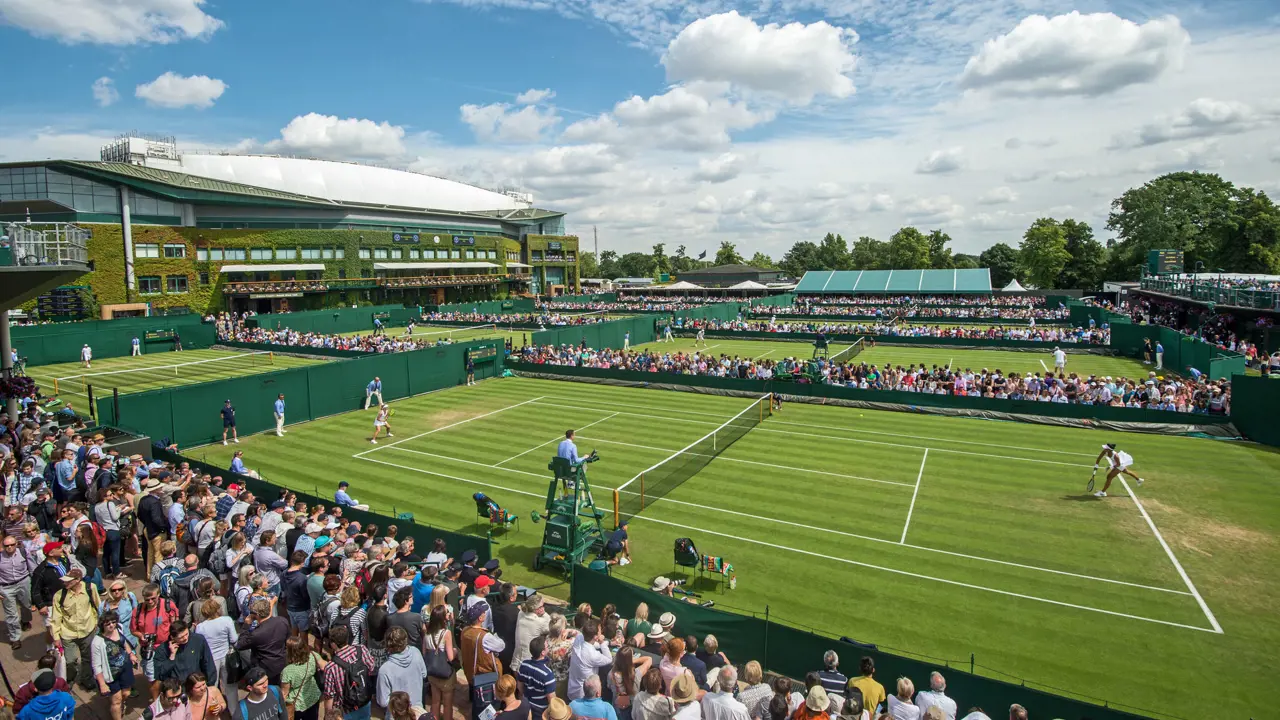 Match at Number 1 Court