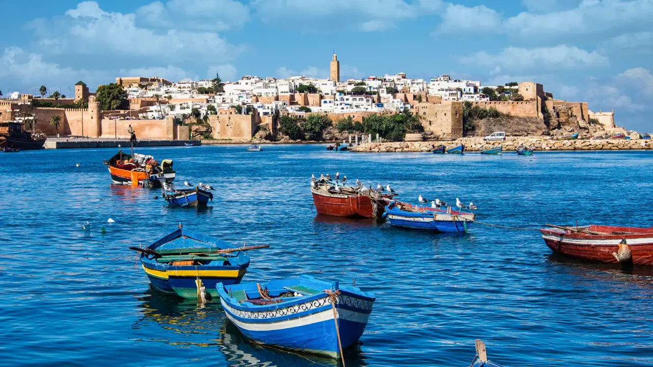 Coastal Town Of Rabat Morocco