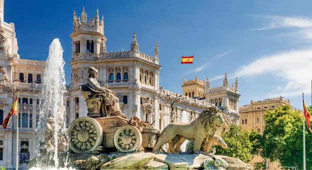 Fountain Of Cibeles, Madrid, Spain