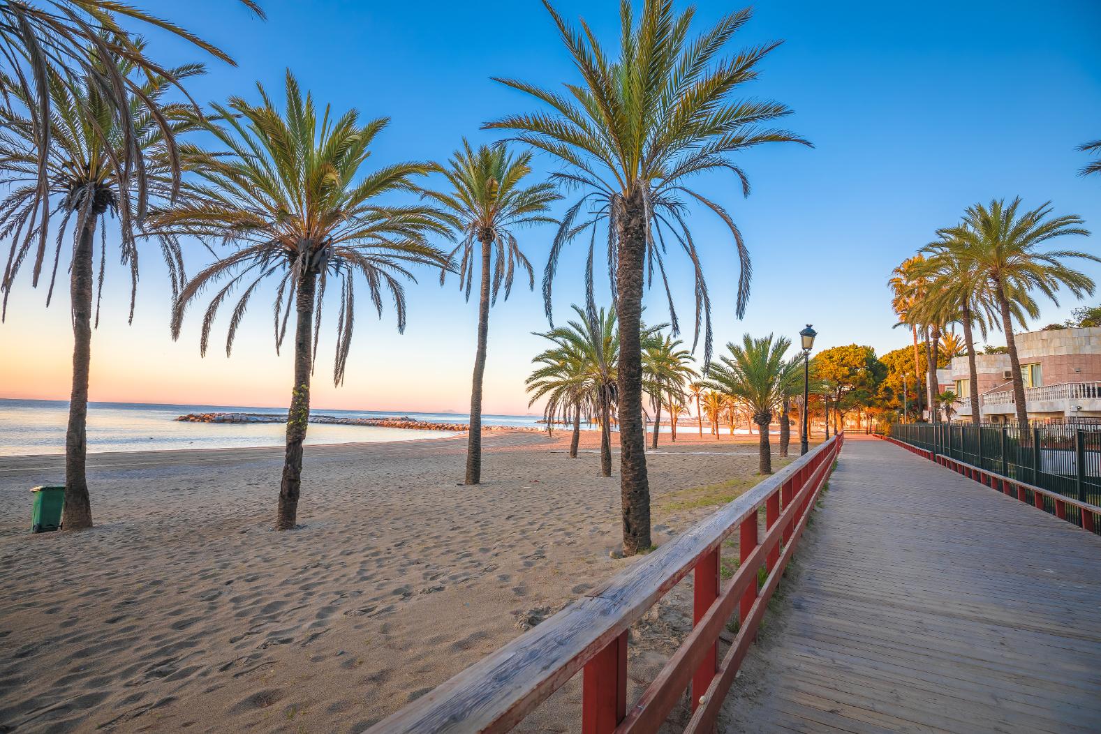 Beach in Marbella, Andalucía