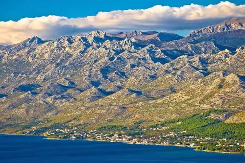 The striking Paklenica National Park