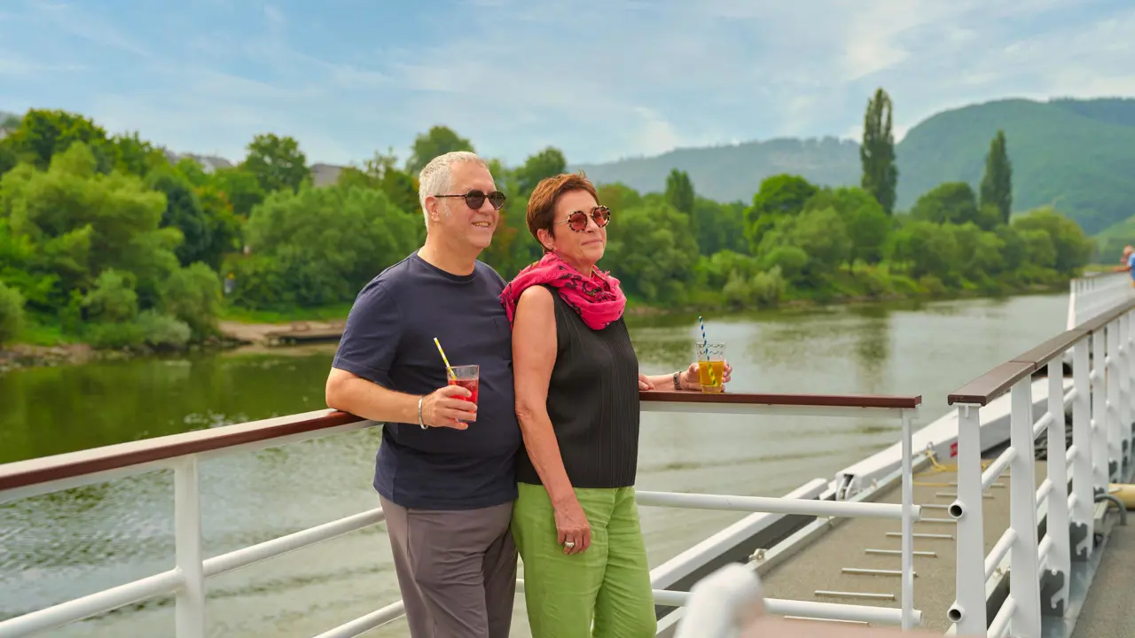 On board CroisiEurope ship