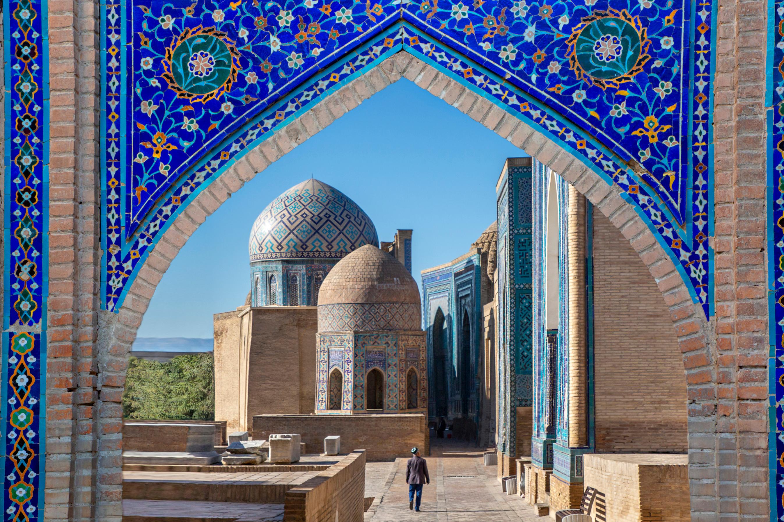 Cemetery Of Shahi Zinda, Samarkand, Uzbekistan