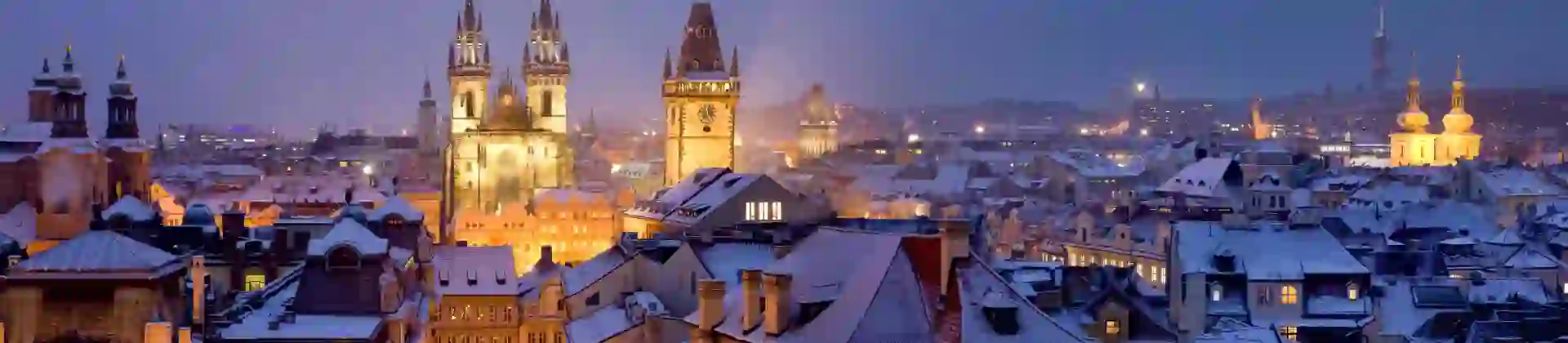 AS 100895487 Prague Winter Panorama, Czechia