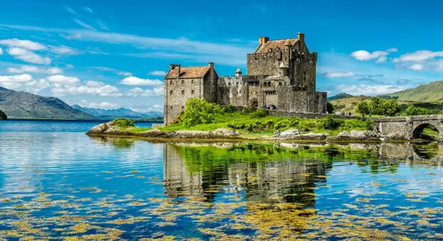Nmh_Eilean Donan Castle, Dornie, Western Highlands, Scotland