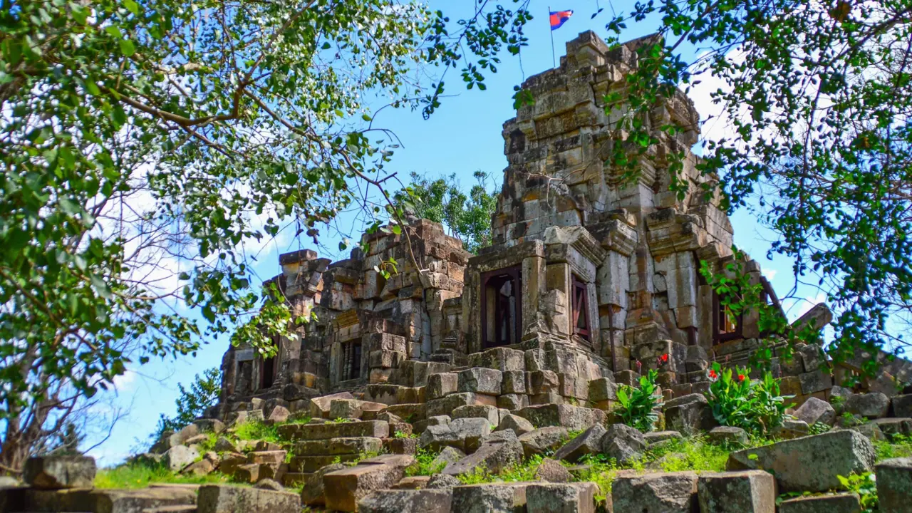 Wat ek Phnom in Cambodia