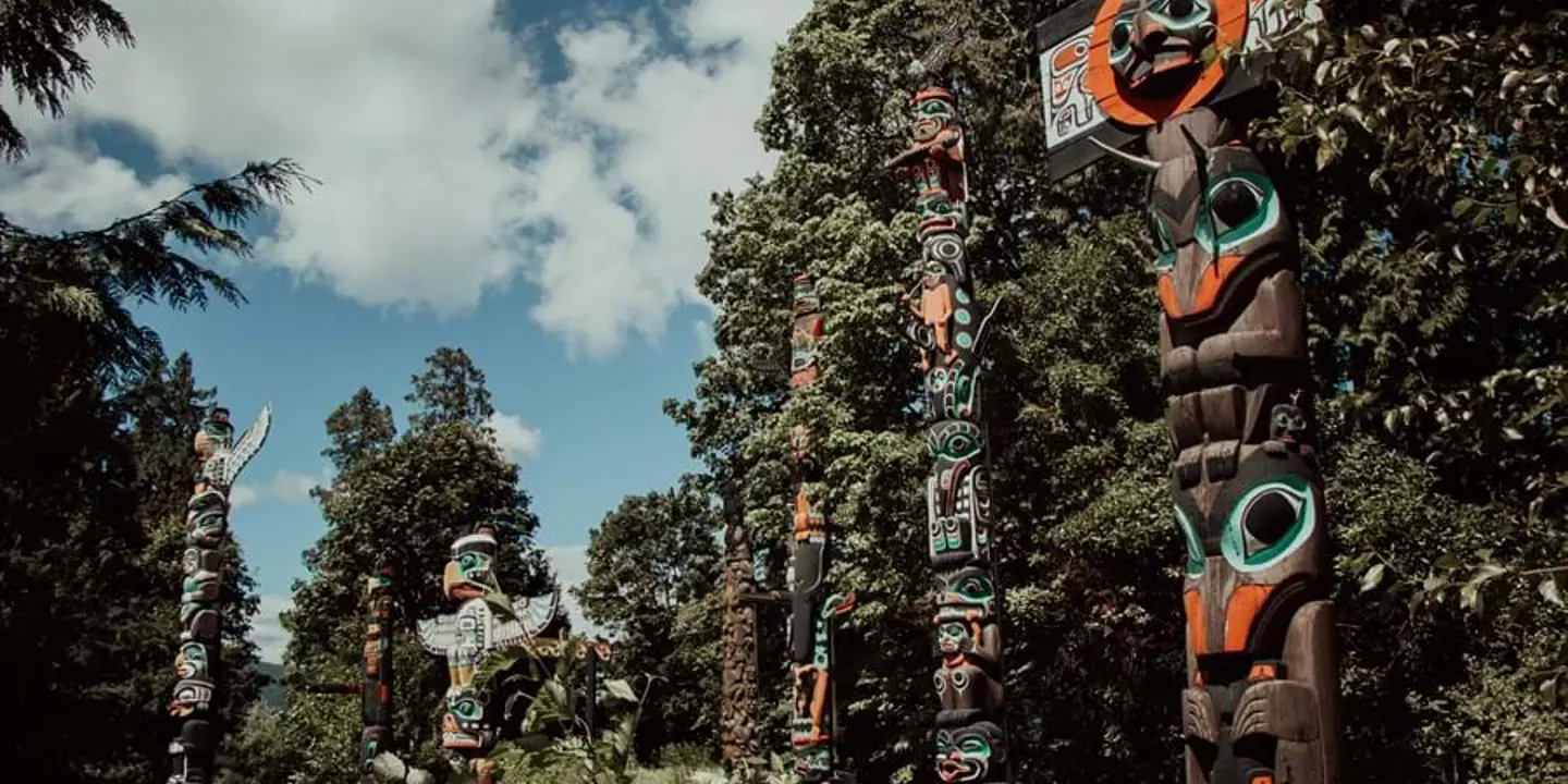 Royal Bc Museum, Totem Poles, Canada