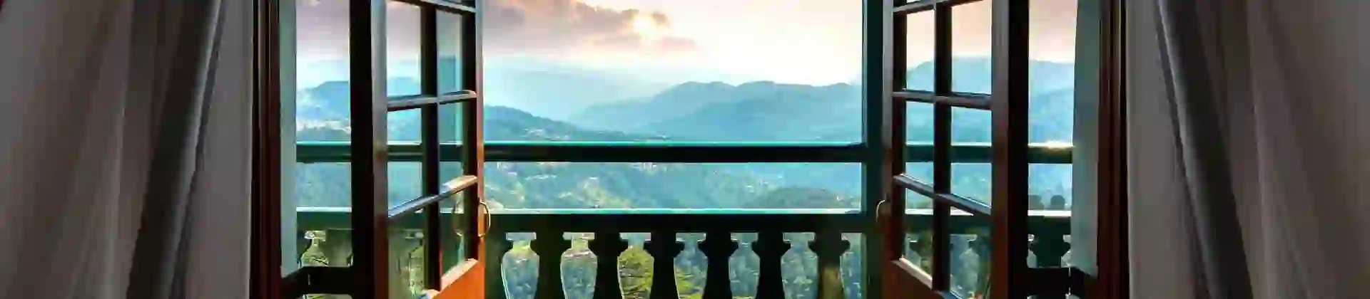 View in Shimla, Northern India