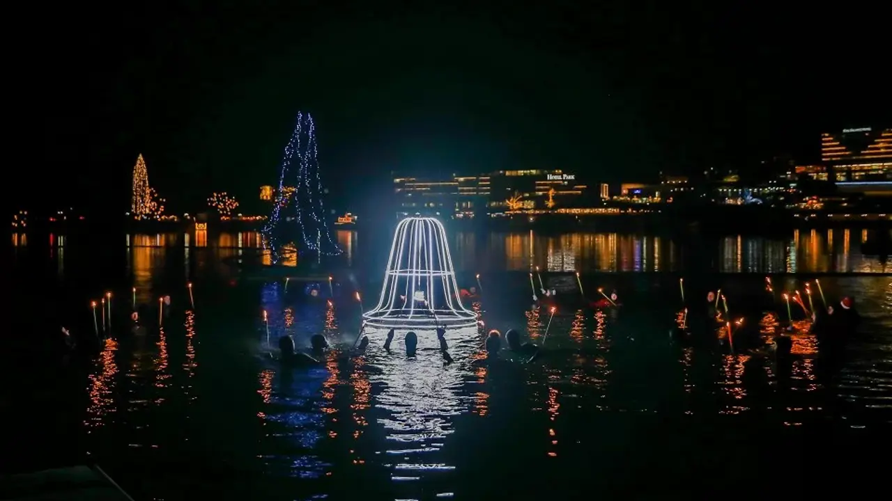 Legend Of The Sunken Bell Light Show