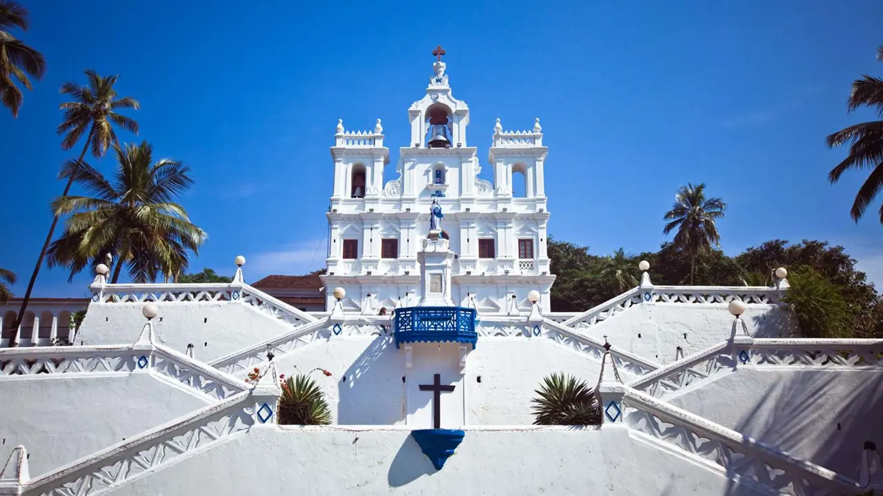 The Panjim Church Of Our Lady Of The Immaculate Conception Old Goa India