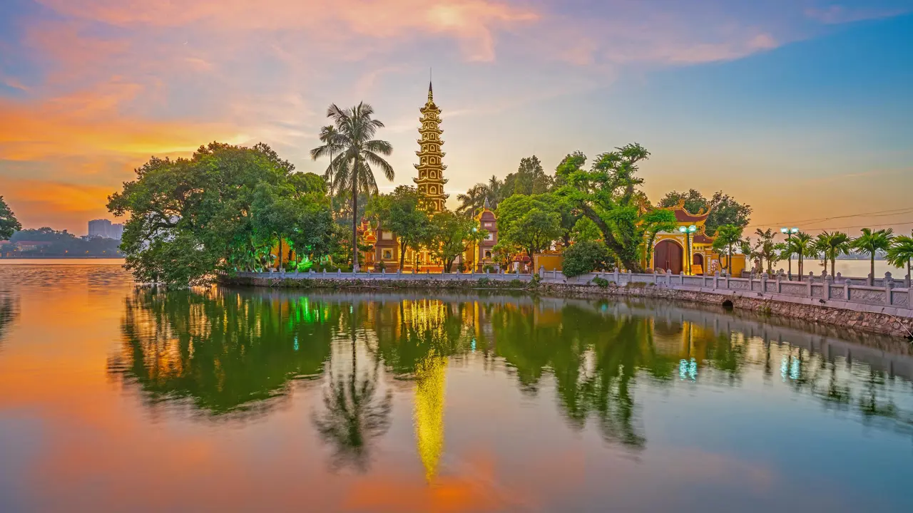 Tran Quoc Pagoda, Hanoi, Vietnam