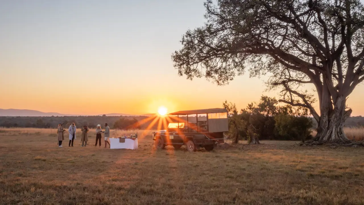 Kingfisher Villa Suites, Mabula Game Reserve, sunrise stop
