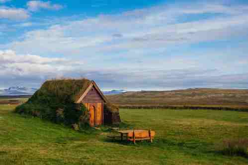 Witness the famous turfed churches