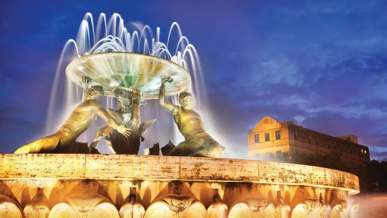 The Triton Fountain, Malta