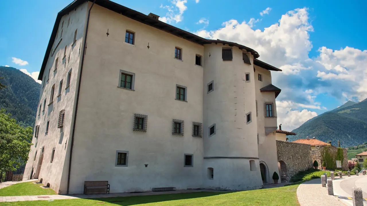 Medieval Castle, Caldes, Trentino, Northern Italy