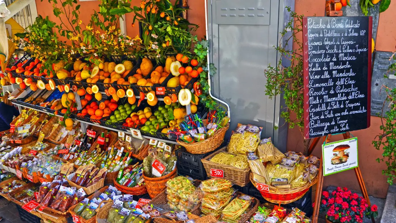 Market Stall, Taormina