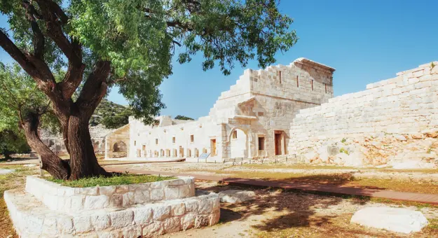 Ancient Troy City Walls